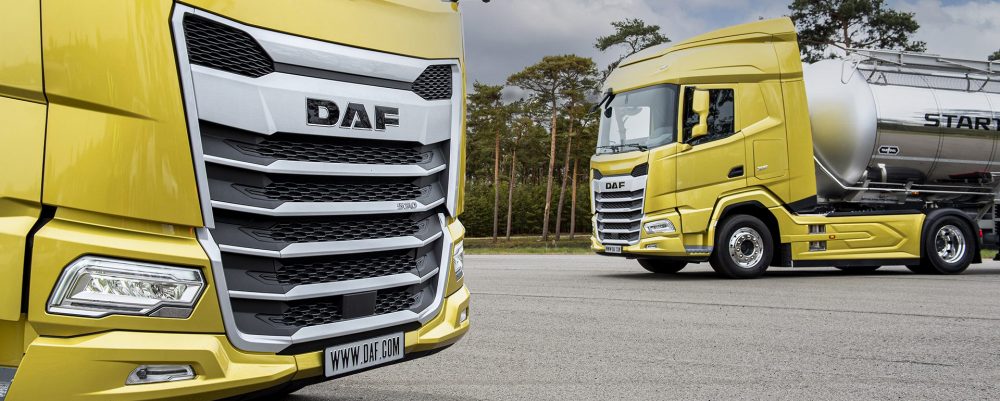 DAF präsentiert neues Fahrzeug